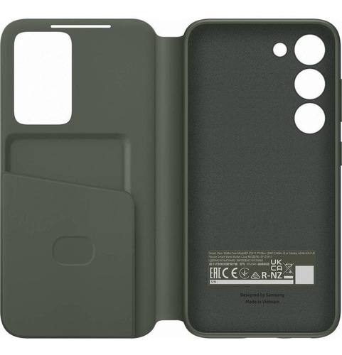 Samsung S-view Wallet Case Para Galaxy S23 Normal Verde