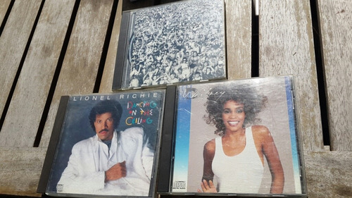 Lote De Cds Lionel Richie George Michael Whitney Houston 