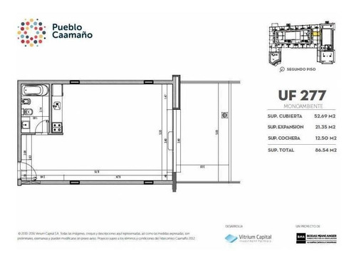 Imagen 12 de 30 de Departamento 1 O 2 Amb A Estrenar - Pueblo Caamaño
