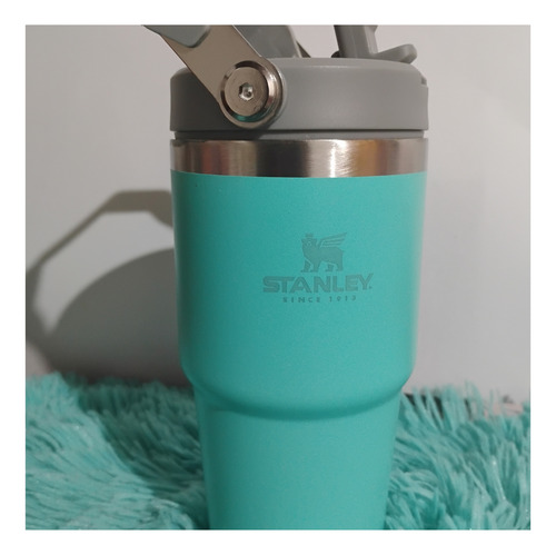 Vaso Termico Stanley Iceflow Verde Agua Lisa