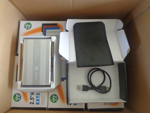 Imagen 2 de 3 de Disco Duro Externo 320 Gb Usb (case + Disco)