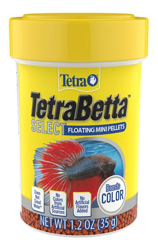 Tetra Tetrabetta Select Mini Pellets Flotantes, 1.2 Oz.