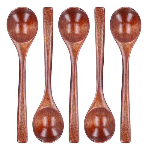 Cuchara Para Sopa De Madera Kitchen Tool, 5 Unidades, Con Ma