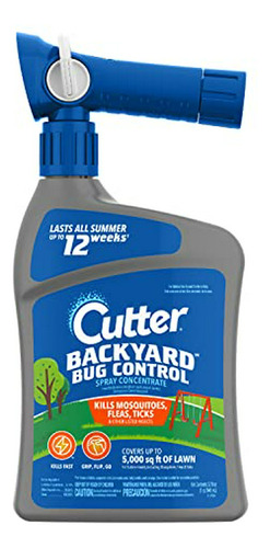 Backyard Bug Control Spray Concentrado (paquete De 6), Mata 