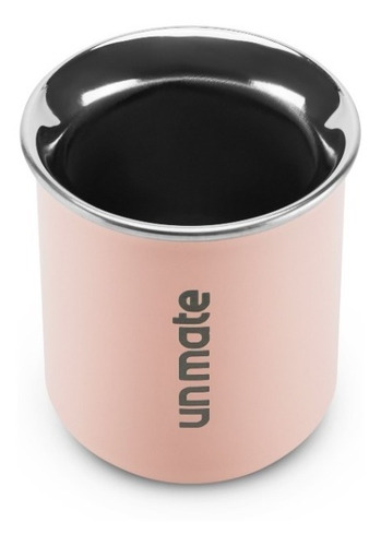 Imagen 2 de 10 de Un Re Mate De Acero - Rosa + Bombilla