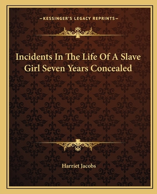 Libro Incidents In The Life Of A Slave Girl Seven Years C...