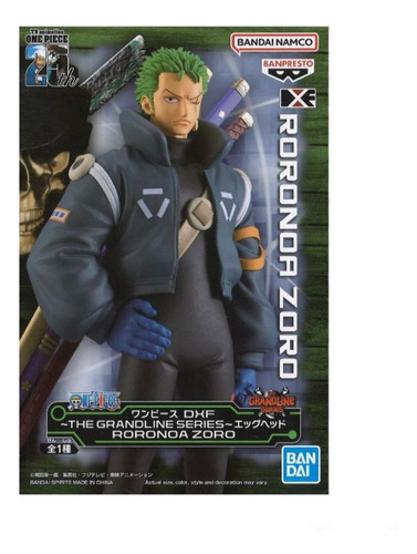 Figura Anime One Piece Dxf Grand Series: Zoro Egghead