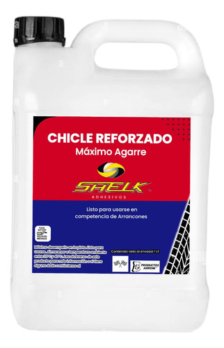 Adhesivo Shelk Tipo Chicle Reforzado Bidon De 5 Lts