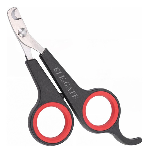 Corta Uñas Mascota Pequeña Acero Inoxidable Mango Ergonómico Color Negro Tamaño De La Mascota Recomendado Pequeño Ele-Gate