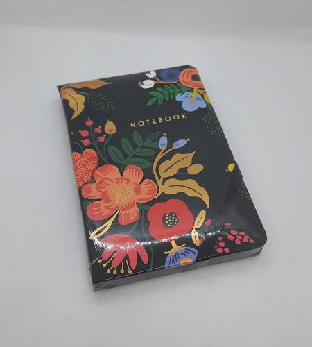 Libreta Anotador 10x16 Notebook Rayado Flores Varios Colores