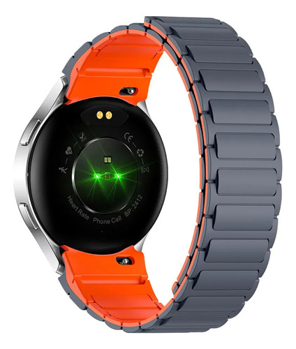Smartwatch Colmi I28 Ultra Ia Amoled Correa Magnetica Silico Gris Silicona Gris Lila