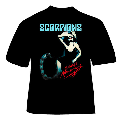 Polera Scorpions - Ver 04 - Savage Amusement
