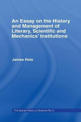 Libro Essay On History And Management - James Hole