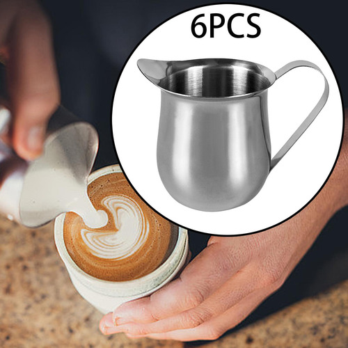6 Piezas Crema Dispensadora Crema Jarra Espresso Crema 60 Ml