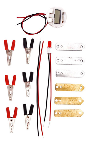 4 Kit De Experimentos Científicos Con Batería De Frutas,