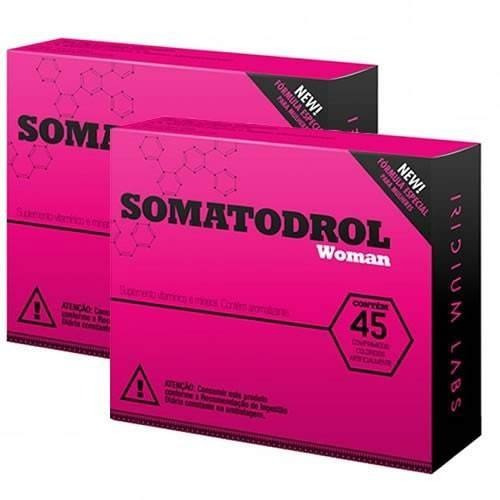 2 Caixas Somatodrol Woman - Iridium Labs - Envio Rápido