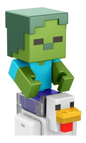 Figura De Jinete Avícola Zombie Minecraft Build A Portal