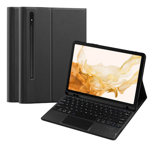 Capa De Teclado Trackpad Para Samsung Galaxy Tab S8/s7 11