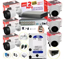 Comprar Cámaras De Seguridad Kit Cctv 1080p Dahua Dvr 16ch+6 Cámaras