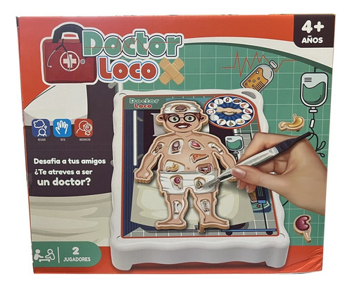 Juego De Mesa Doctor Loco Desafia A Tus Amigos Cod 54692