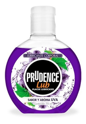 Lubricante Corporal Prudence Lub 75ml Sabores A Base De Agua