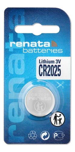2 Baterias Pilas Renata Botón 3 V Cr2025