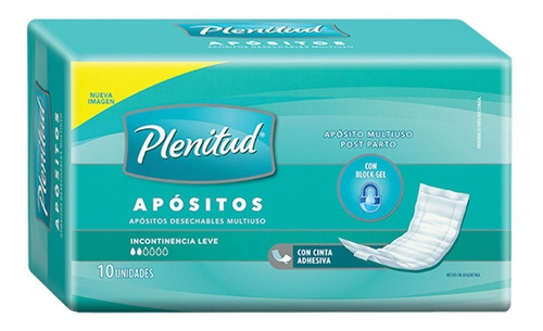 Plenitud Apósito Multiuso Incontinencia X 10 Unidades