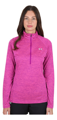 Buzo Entrenamiento Under Armour Tech 1/2 Zip Mujer En Rosa |