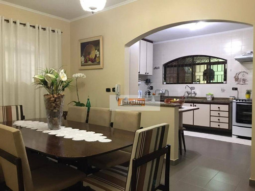 Sobrado Com 3 Dormitórios (1 Suíte), Sala 3 Ambs E 2 Vagas À Venda, 281 M² - Rudge Ramos - São Bernardo Do Campo/sp - So2840
