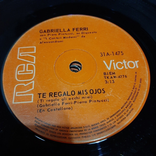 Simple Gabriella Ferri Rca Victor C23