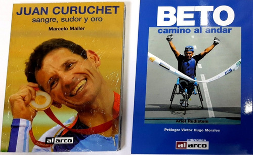 Lote Libros Ciclismo X 2 Curuchet + Beto - Nuevos