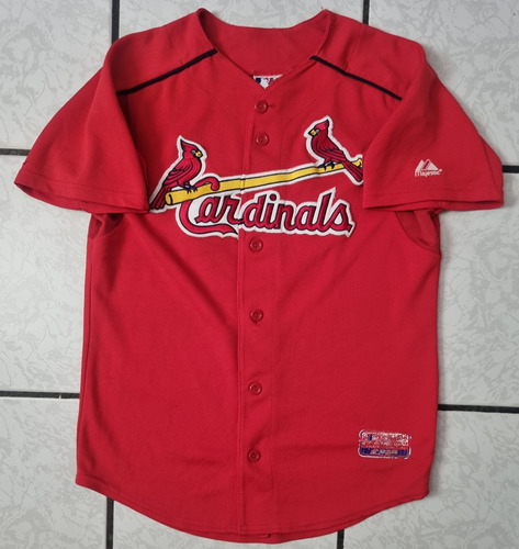 Jersey Cardenales San Luis Mlb Majestic Jim Edmonds S