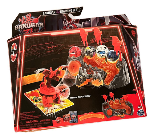 Bakugan Training Set Con Titanium Dragonoide Original