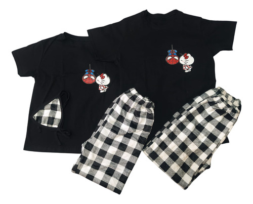 Pijama Duo De 5 Piezas (unisex) Para Pareja