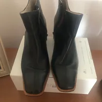 Comprar Botas De Cuero Talle 40 Anne Chaussure Casi Sin Uso