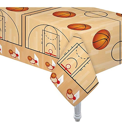 Paquete De 4 Fundas Para Mesa De Baloncesto / Mantel Temátic