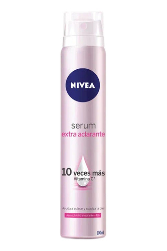 Antitranspirante Nivea Serum Extra Aclarante Spray