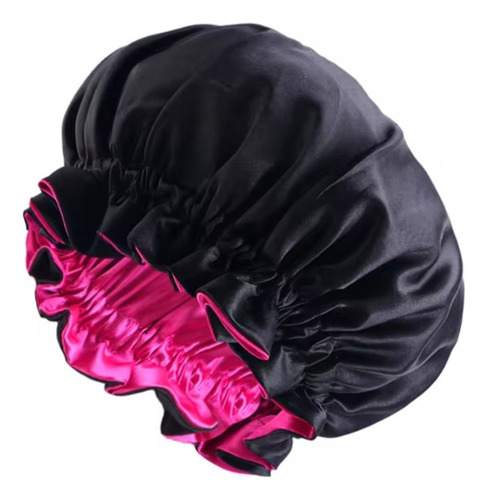 Gorro Para Dormir Seda Satín Cuidado Del Cabello Reversible