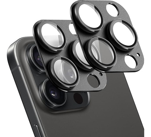 2 Pack Camera Lens Protector For iPhone 15 Pro iPhone 15 Pro