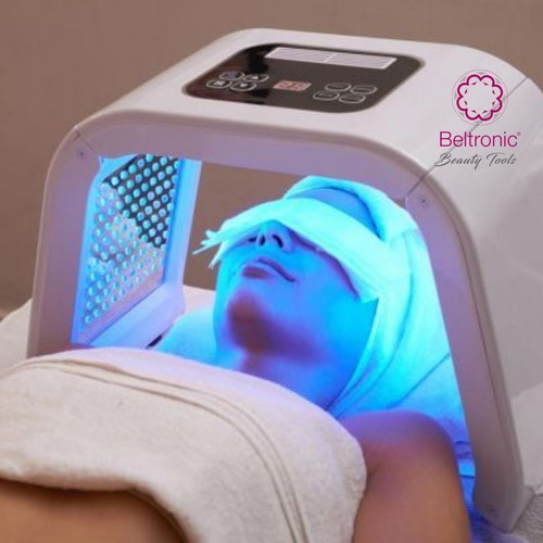 Imagen 5 de 10 de Cabina Led Corporal Facial Beltronic Mascara 7 Colores