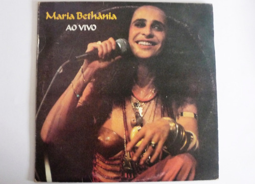 Maria Bethania - Ao Vivo - Lp Vinilo Acetato