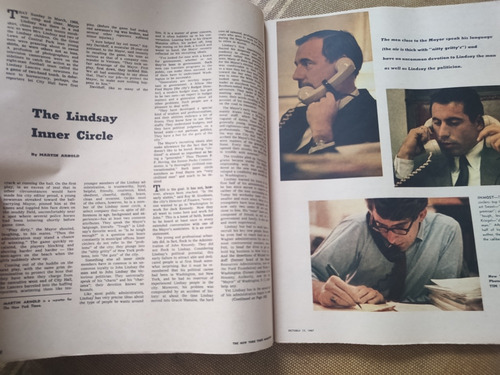 Antigua Revista New York Times Magazine Oct 1967 Vietnam (Usado)