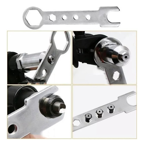 Removedor Para Taladro Remache Remachar Adaptador Pop