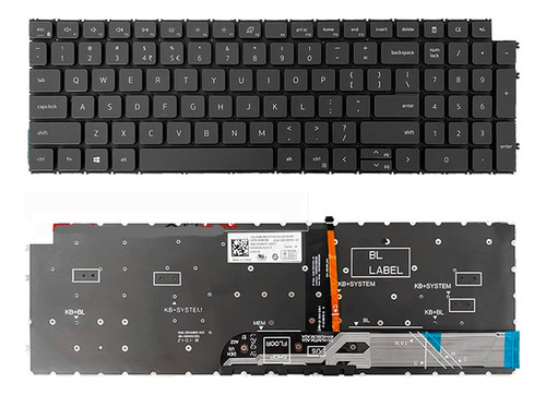 Teclado Dell Inspiron 15 3510 3515 5515 5510 7510 7610