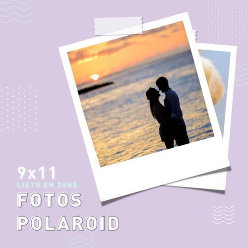 Fotos Tipo Polaroid 9x11 - Pack X12