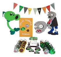 Comprar Cotillón Para 40 Niños Plantas Vs Zombis + Figuras