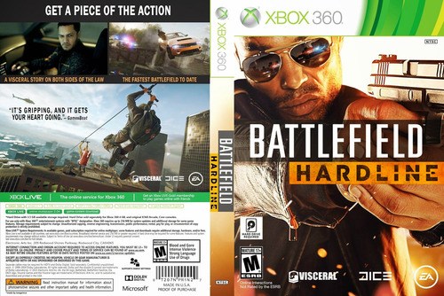 Battlefield 5 Hardline - Xbox 360 Lt3.0 Ler Descrição