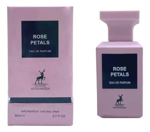 Perfume Maison Alhambra Rose Petals, 80 Ml, Perfume Para W