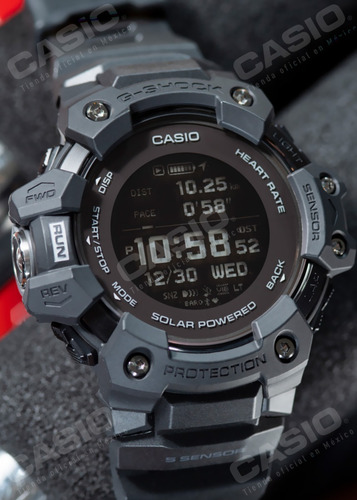 Imagen 6 de 10 de Reloj Casio G-shock G-squad Gbd-h1000-1 Heart Monitor