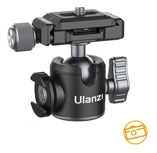 Imagen 1 de 9 de Cabeza De Bola Tripode Ulanzi U-80l 10kg De Carga + Hotshoe